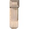 Ekena Millwork Traditional Craftsman Smooth Bracket w/ Offset Brace, Douglas Fir, 7 1/2"W x 20"D x 24"H BKT0806X20X24TRA04SDF - alternate 4